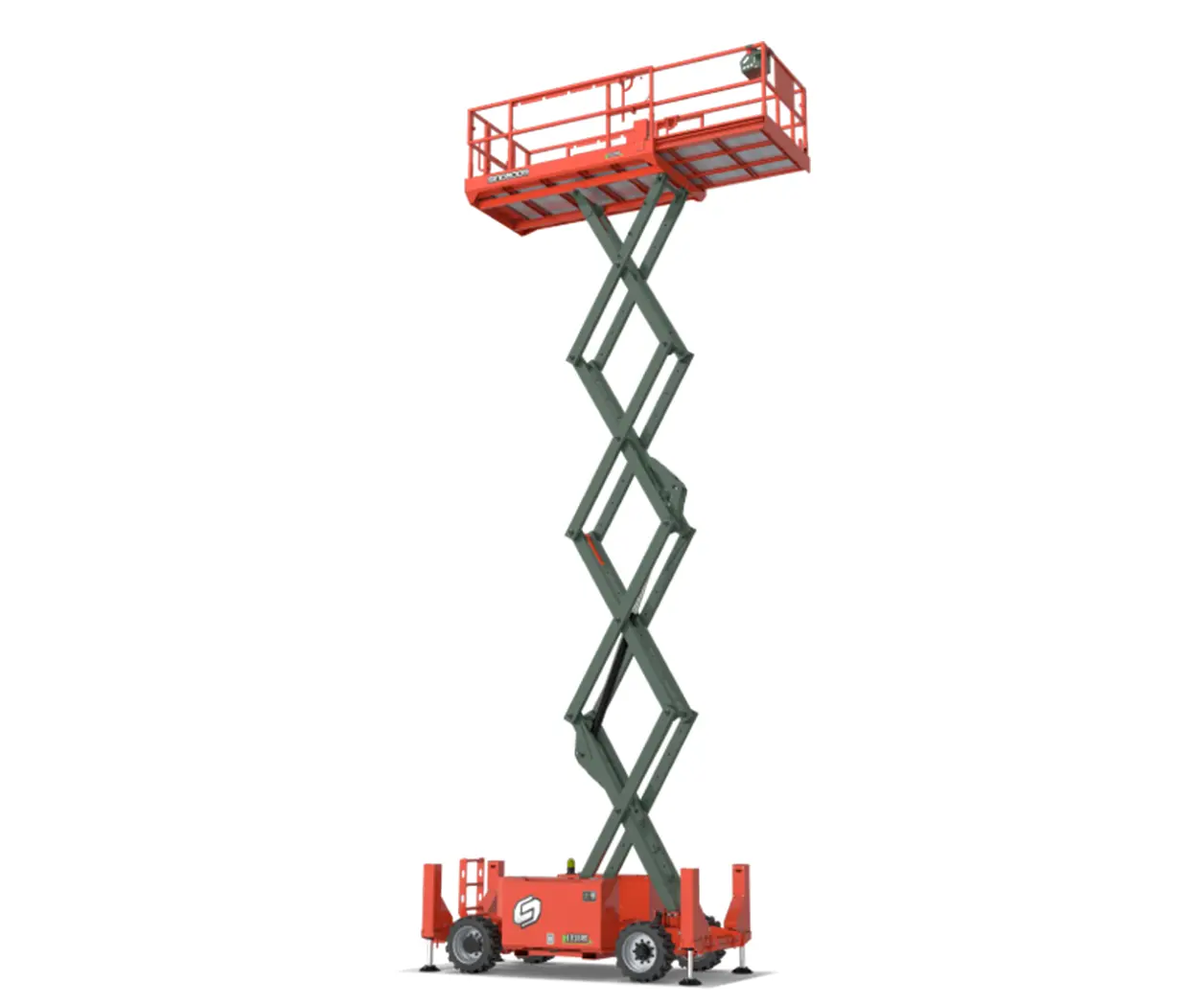12m heavy duty electric scissor lift