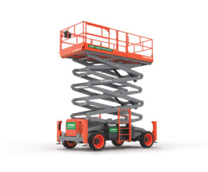 18m rough terrain diesel scissor lift