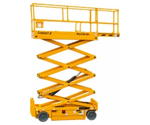 8m scissor lift - haulotte compact 8
